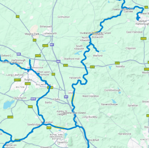 Napton to Market Harborough